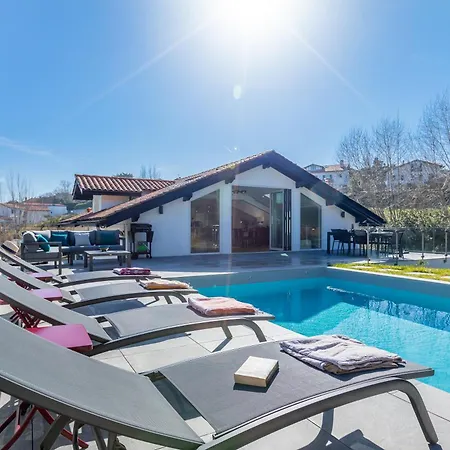 Easy Cles - 5 Bedrooms Heated Pool Ac Villa Saint-Jean-de-Luz